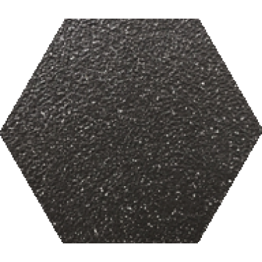 Промышленная кислотоупорная плитка шестигранник Zahna Fliesen Hexagon Schwarzmix 88   100/115/18 (Германия)