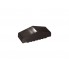 Профильный кирпич King Klinker Ониксовый черный (17) Onyx black, 310/250x100x78 мм