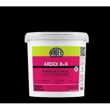  Двухкомпонентная гидроизоляция ARDEX 8+9  Ведро комплект 10 кг.