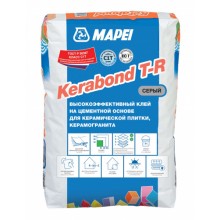 Клей на цементной основе для керамической плитки и керамогранита Mapei Kerabond T-R, С1T