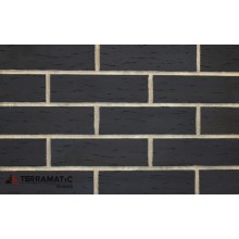 Клинкерная фасадная плитка Terramatic AB7203 BLACK koro