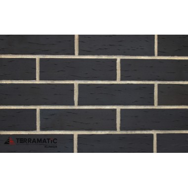 Клинкерная фасадная плитка Terramatic AB7203 BLACK koro