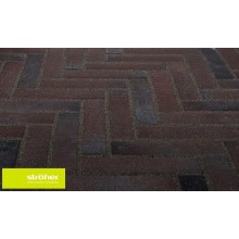 Тротуарная клинкерная плитка-ригель Stroeher Spaltklinker Riegel Metalic Black 336 (3117)